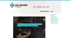 Desktop Screenshot of edvbecker.de